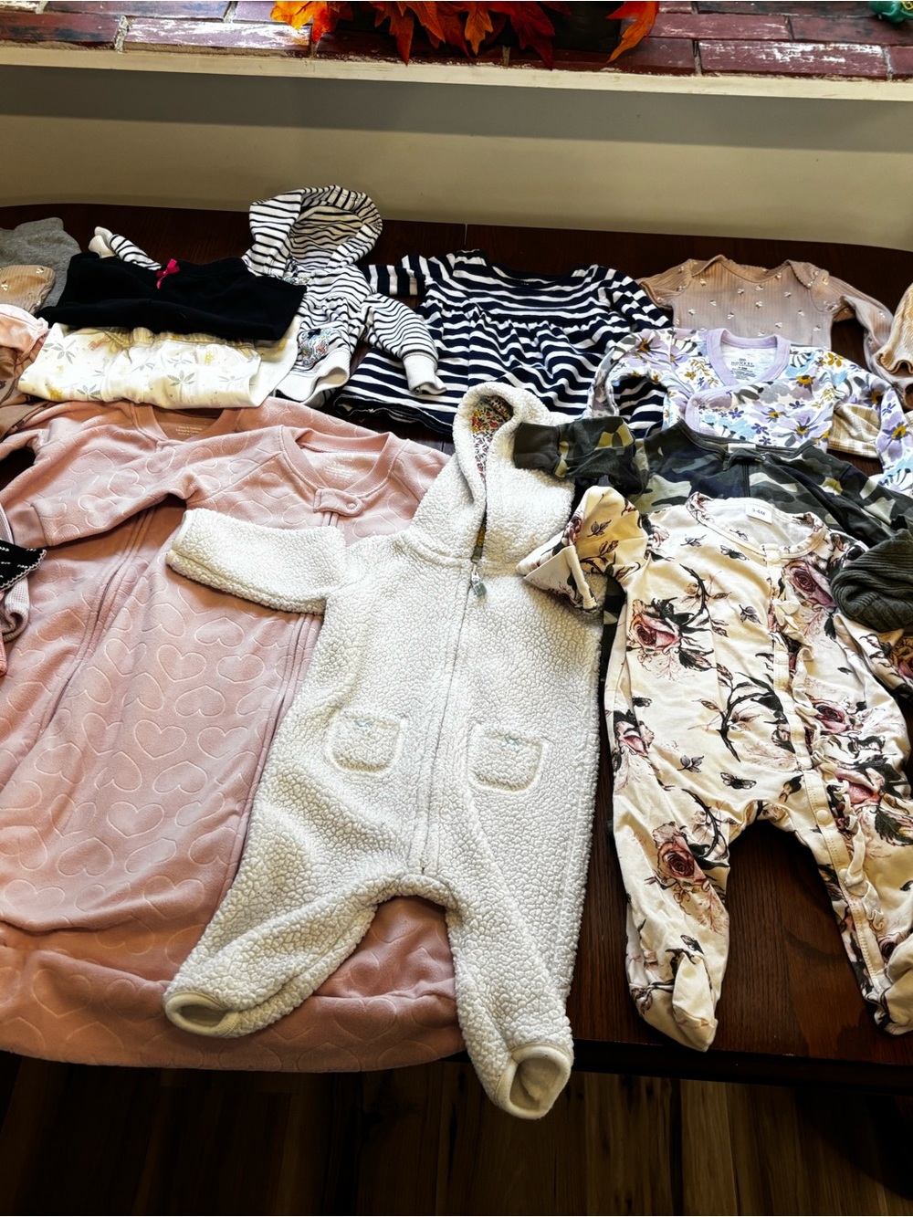 Lot of 3 month baby girl clothes